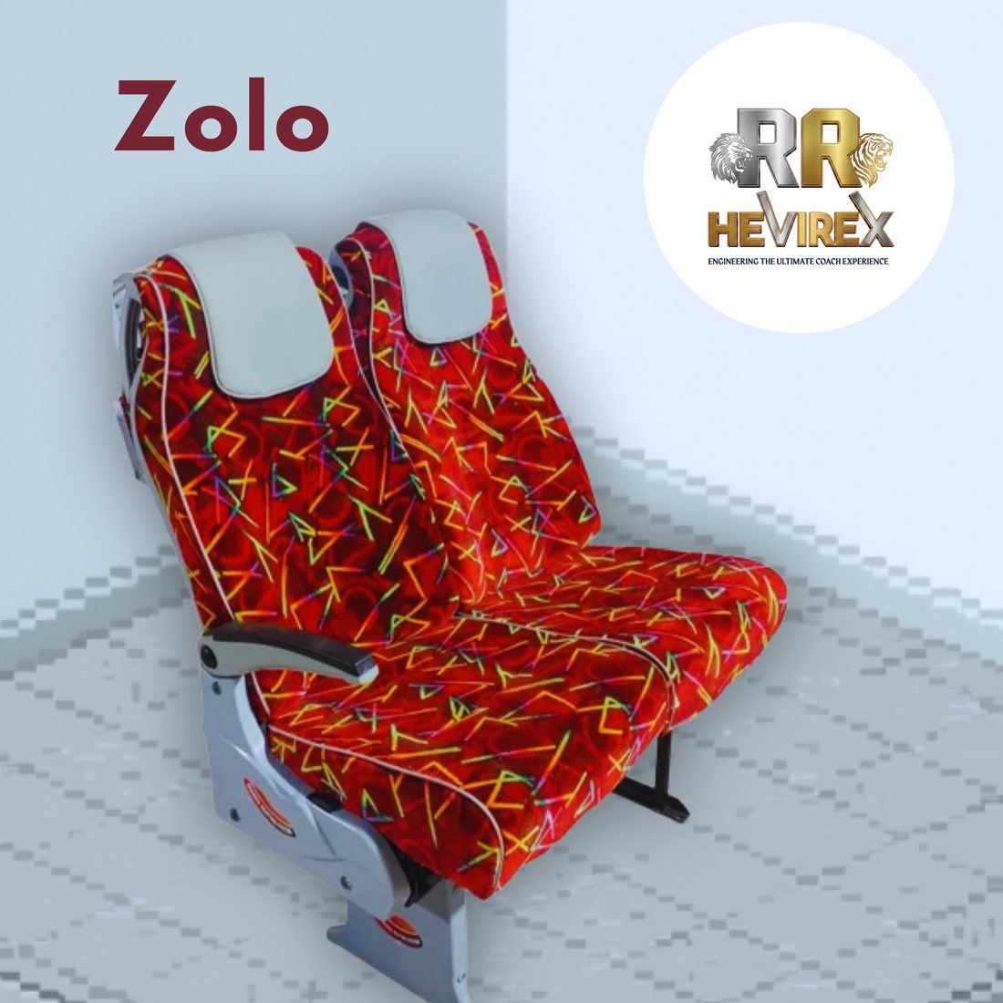 Zolo 2+2 minibus seat, RR Hevirex Coach Builders Karur